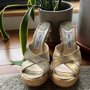 Jimmy Choo wedges, size 37